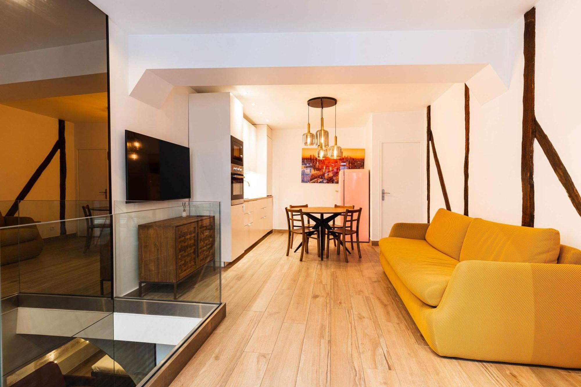 פריז Loft 1 Bedroom Marais, Notre Dame Ac By Lcc Agency מראה חיצוני תמונה